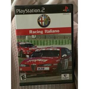 Playstation 2 game- Racing Italiano‎
